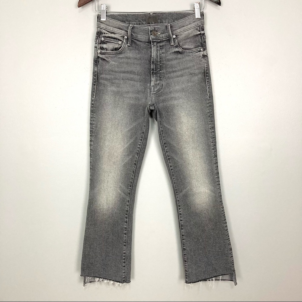 Mother The Insider Crop Jean Step Fray Hem Flare - Picture 2 of 10
